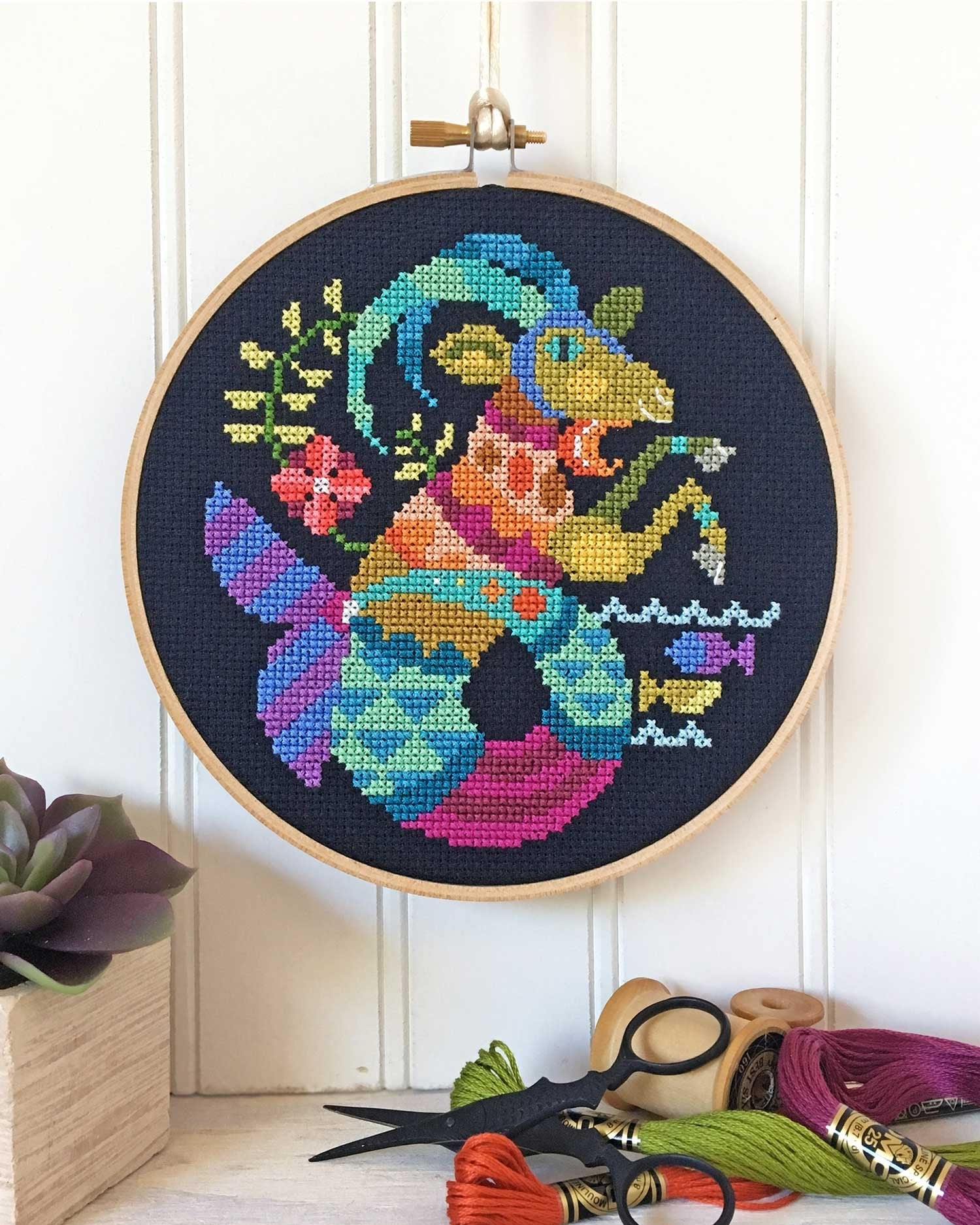 Capricorn Cross Stitch Pattern