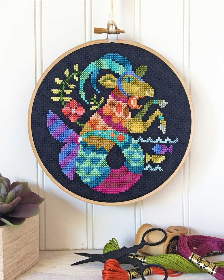 Capricorn Cross Stitch Pattern