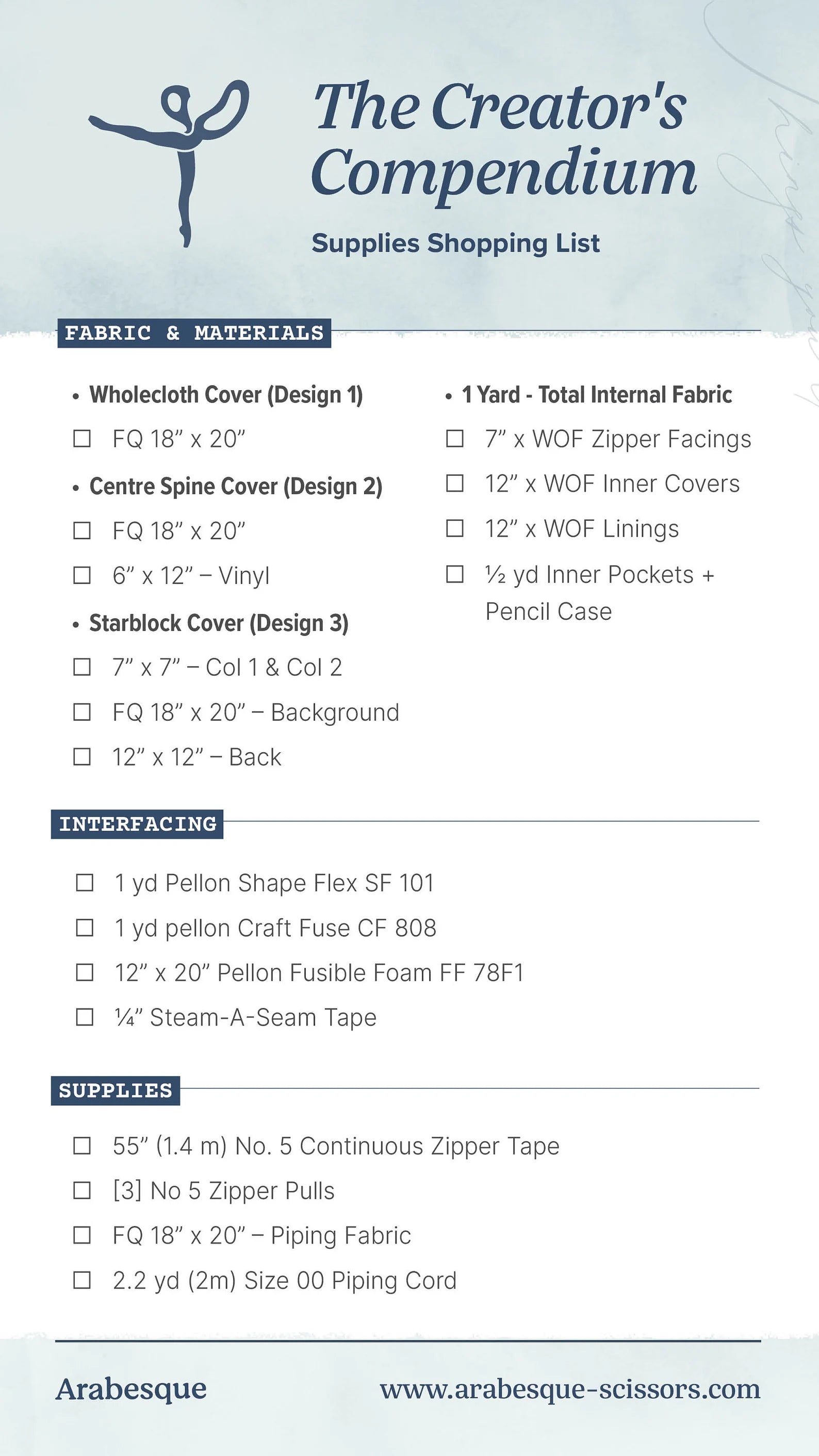 The Creator's Compendium Pattern