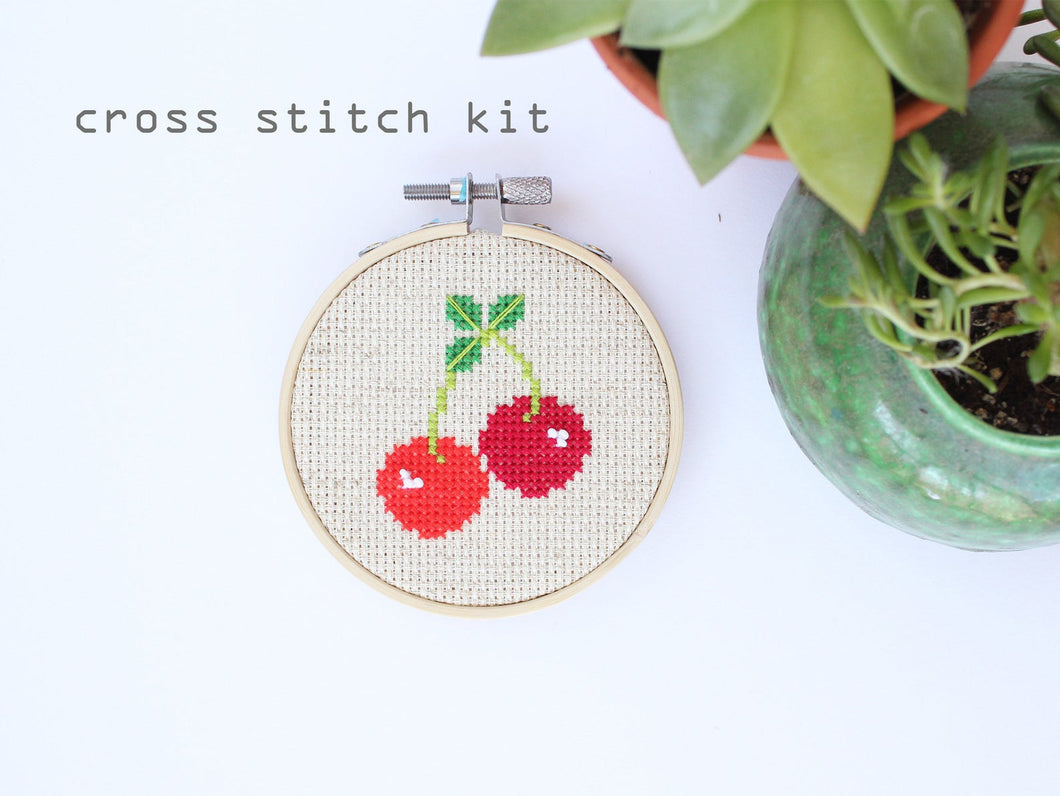 Cherries Cross Stitch Kit