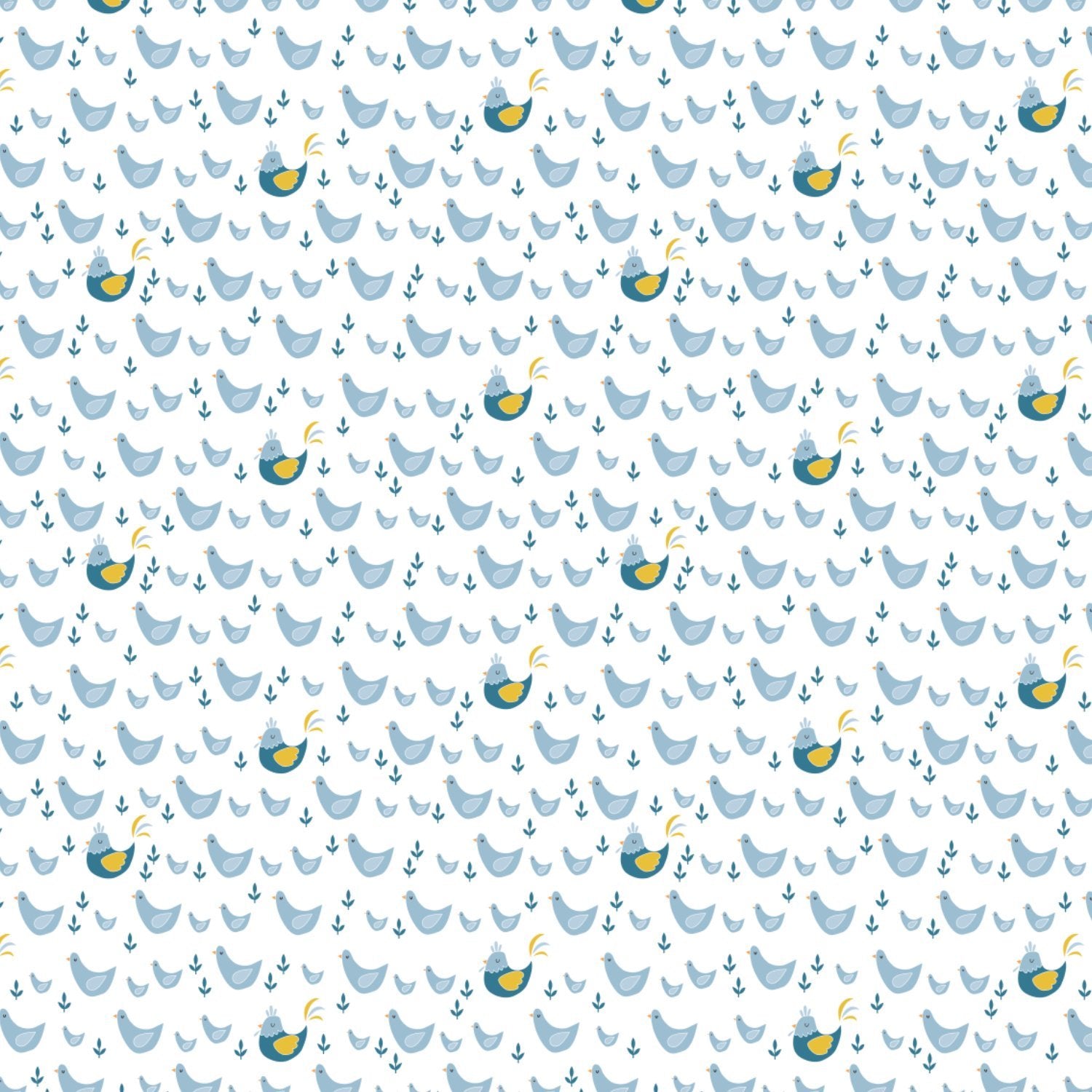 Cluck Moo Oink - Blue Chickens