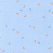 Cozy Cotton - Rainbows in Cornflower