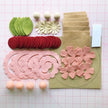 Felt Flower Wreath Craft Kit