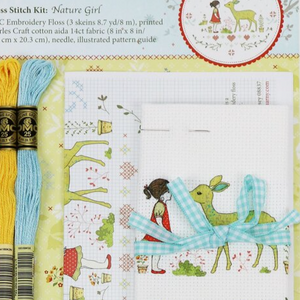 Nature Girl Cross Stitch Kit
