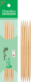 ChiaoGoo Bamboo DPNs - 5