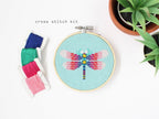 Dragonfly Cross Stitch Kit