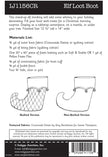 Elf Loot Boot Pattern