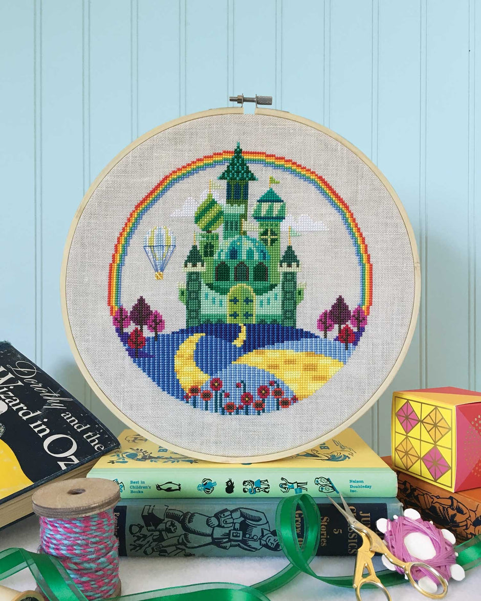 Emerald City Cross Stitch Pattern