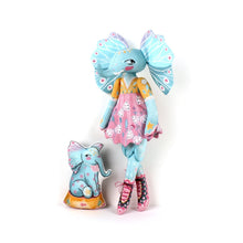 Load image into Gallery viewer, Esme the Elephant DIY Doll Sewing Kit
