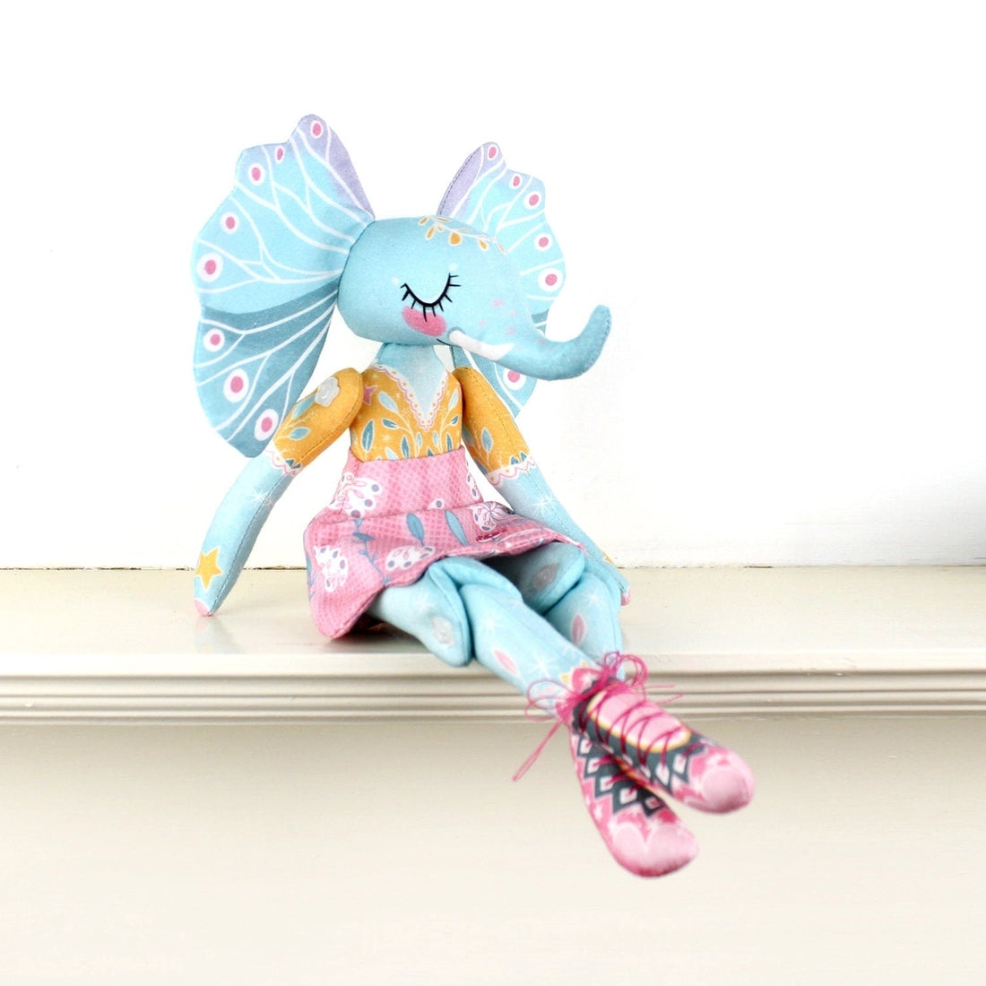 Esme the Elephant DIY Doll Sewing Kit