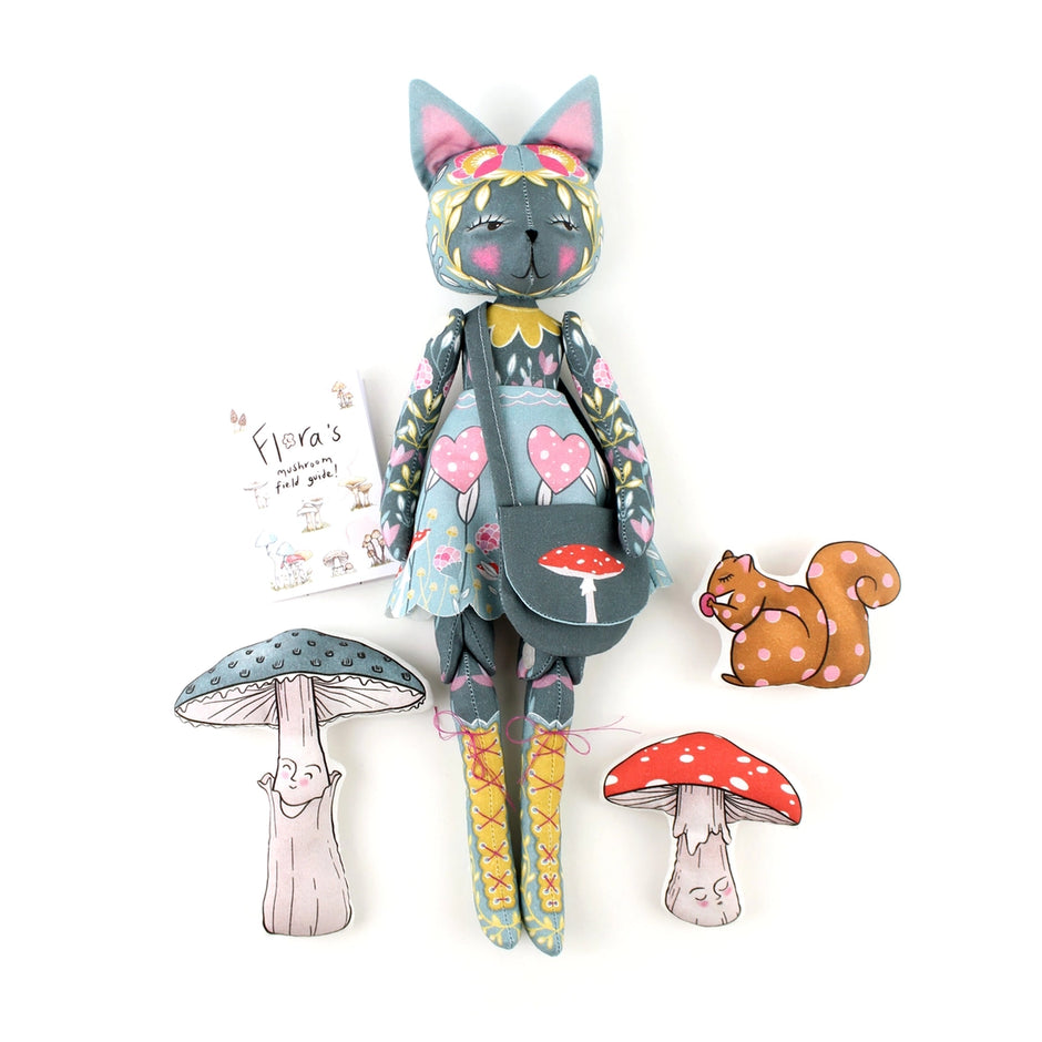 Flora the Forager DIY Doll Sewing Kit