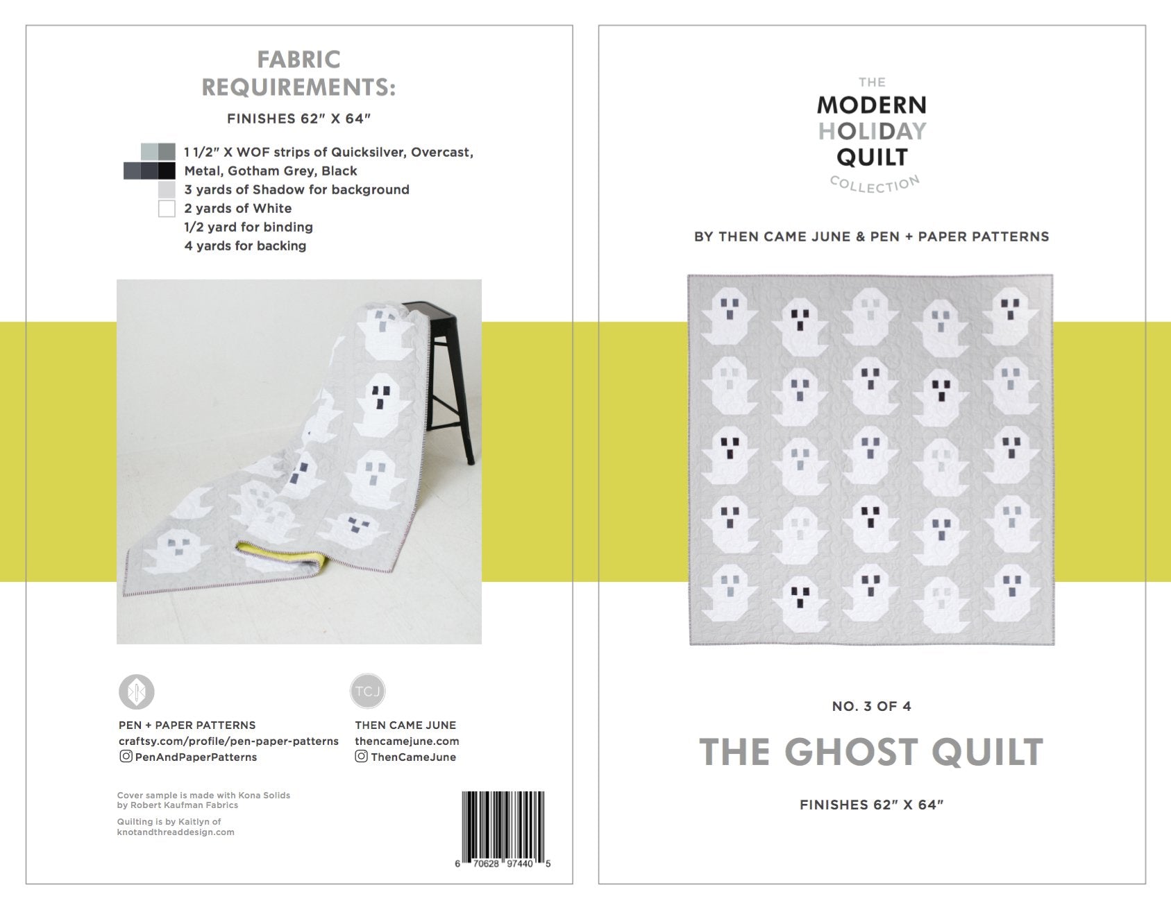 The Ghost Quilt Pattern