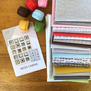 Mod Cabins Quilt Kit