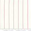 Toweling - Red Pencil Stripe