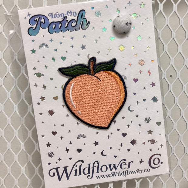 Peach Iron-On Patch