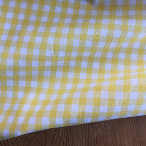 1/4” Carolina Gingham - Yellow