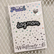 Dog Mom Iron-On Patch
