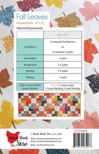 Liberty Fall Leaves Quilt Kit