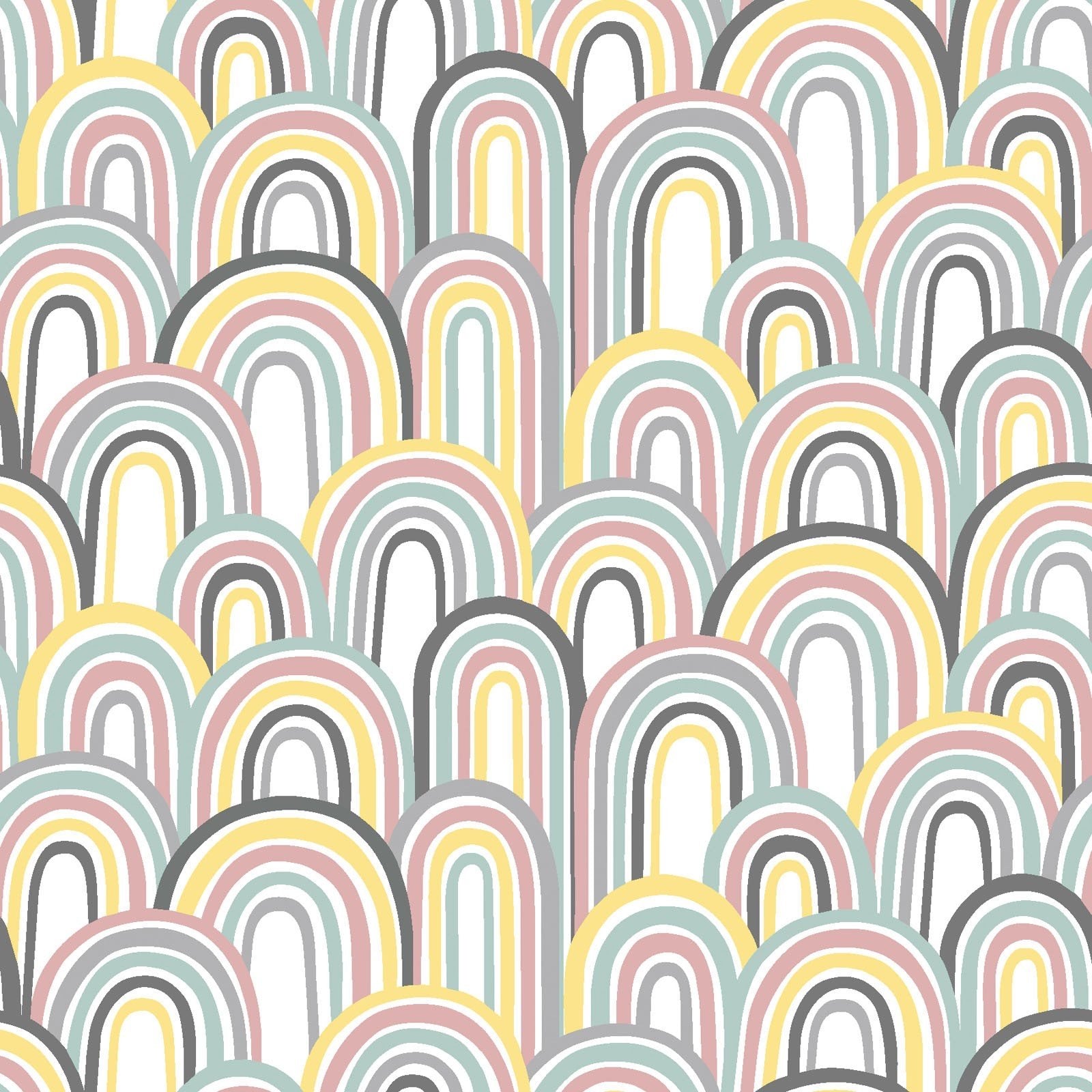 Small and Mighty - FLANNEL - Rainbows