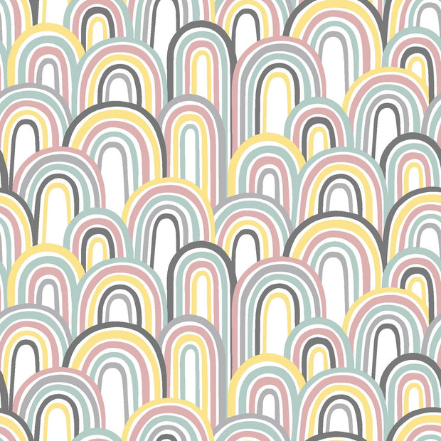 Small and Mighty - FLANNEL - Rainbows
