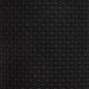 Aida Cloth - 14 count - BLACK