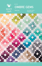 Load image into Gallery viewer, Ombré Gems Quilt Kit
