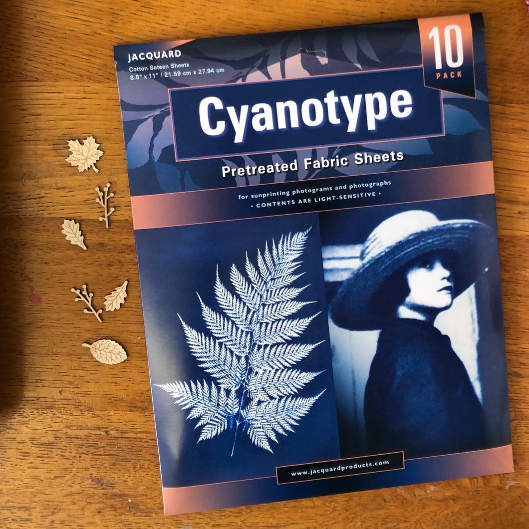 Cyanotype Pretreated Fabric