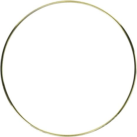 Metal Macramé Ring - Gold Tone