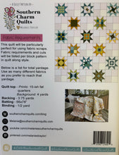 Load image into Gallery viewer, Little Miss Sawtooth Star Quilt Pattern
