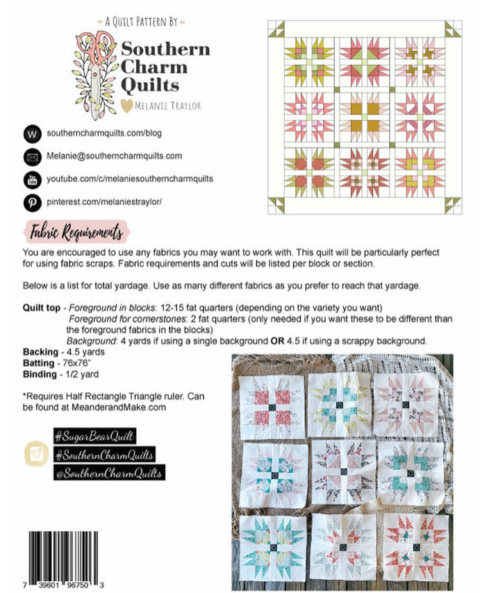 Sugar Bear Quilt Pattern