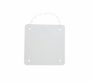 White Metal Display Hanger