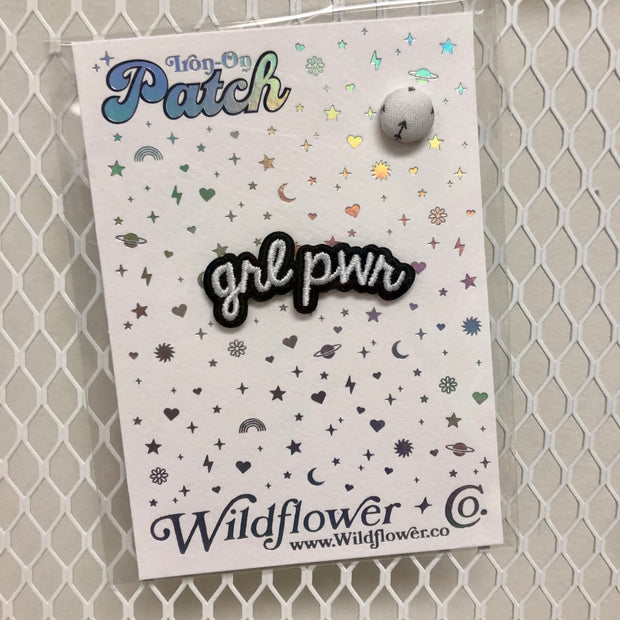 Grl Pwr Iron-On Patch