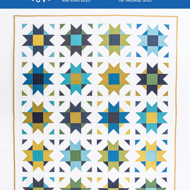 Compass Star Quilt Pattern