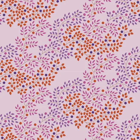 Berrytangle - PLUM - 1 metre piece