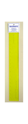 Add-A-Quarter Ruler