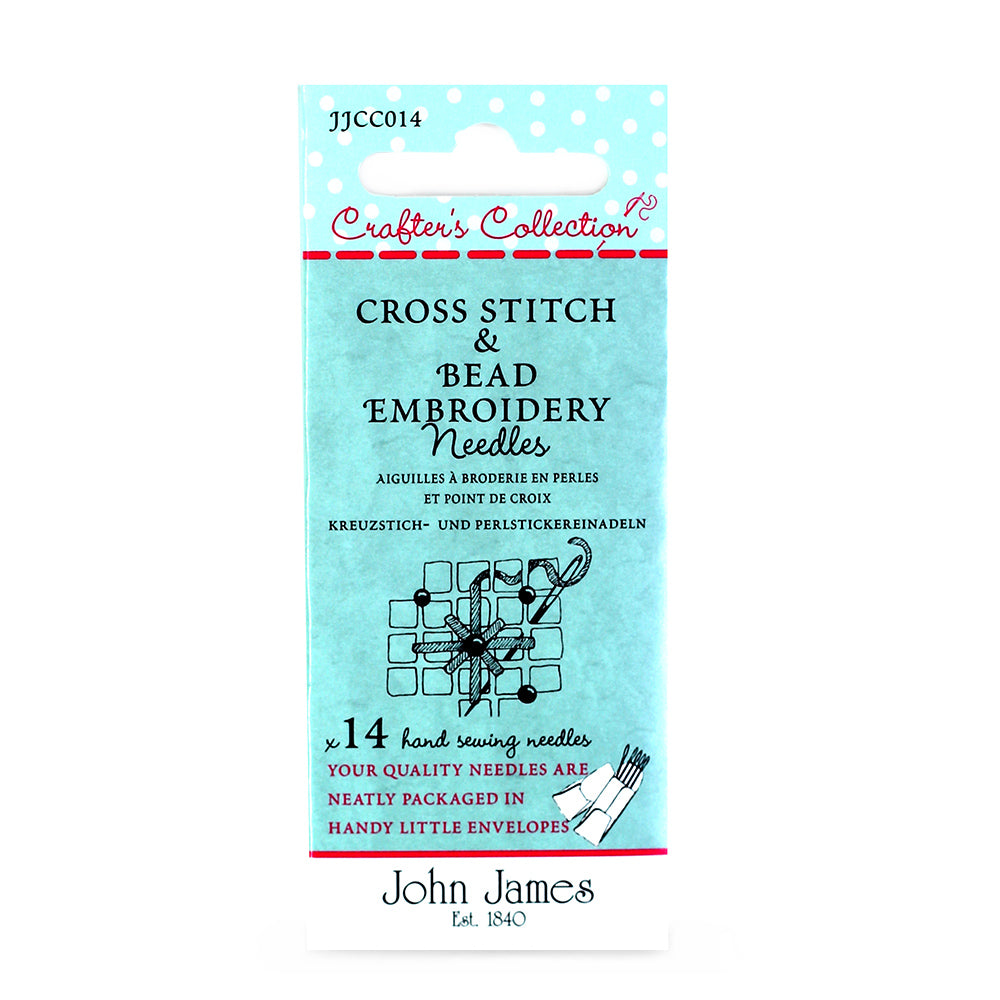 Cross Stitch & Bead Embroidery