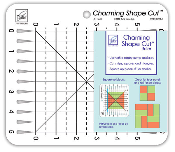 Charming Shape Cut Slotter Ruler