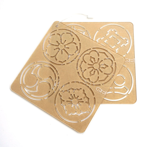 Sashiko Stencil - Ka-Mon