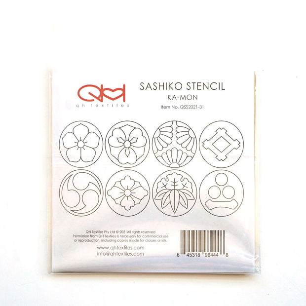 Sashiko Stencil - Ka-Mon