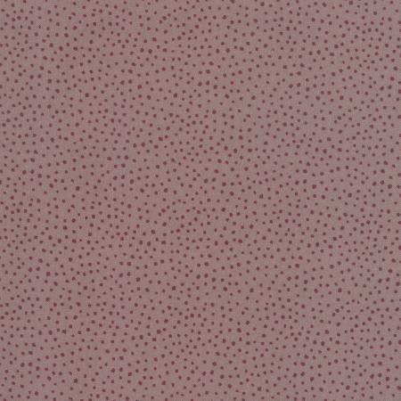 Dancing in the Blossom - Burgundy Dots
