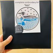 Loon Embroidery Kit