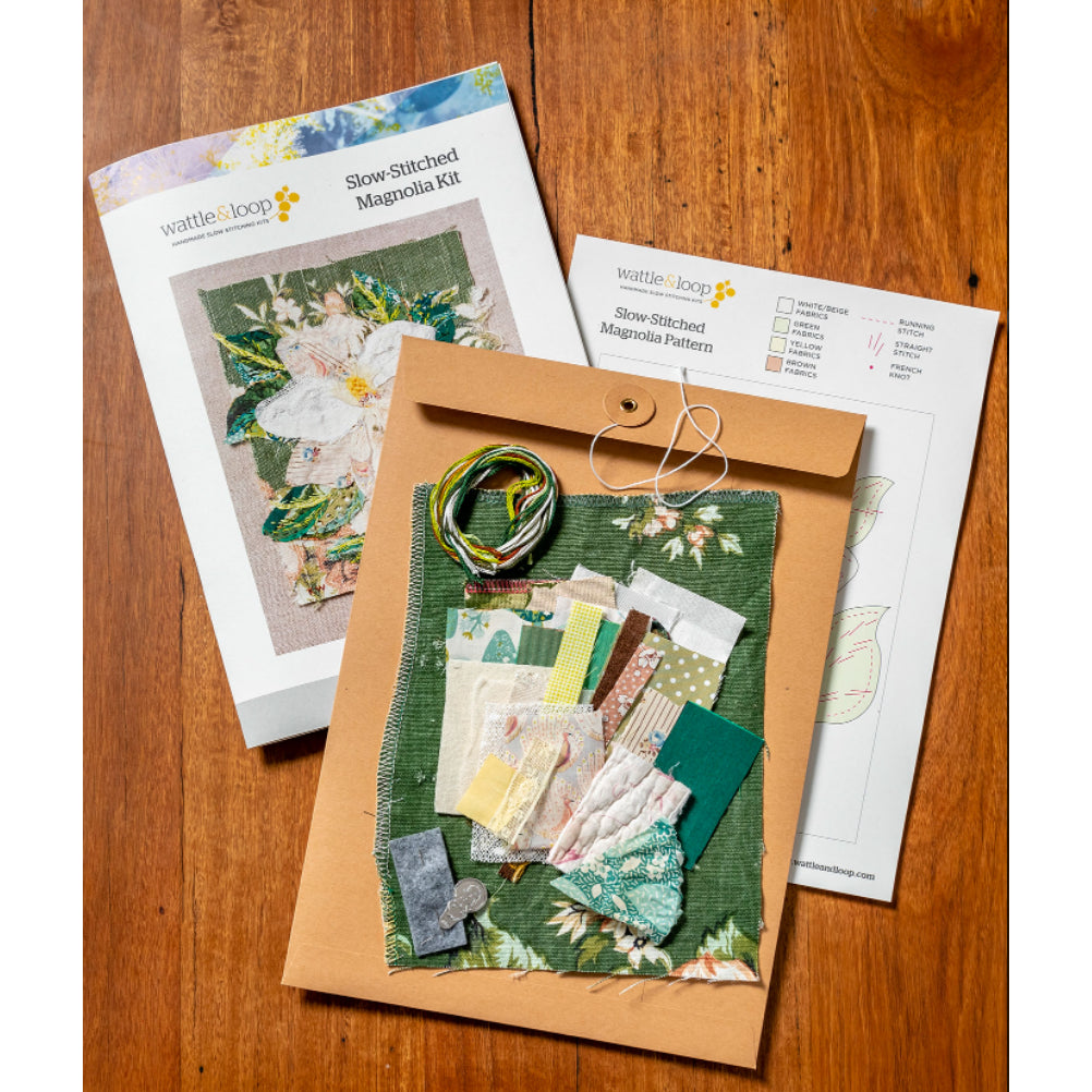 Magnolia Slow Stitching Kit