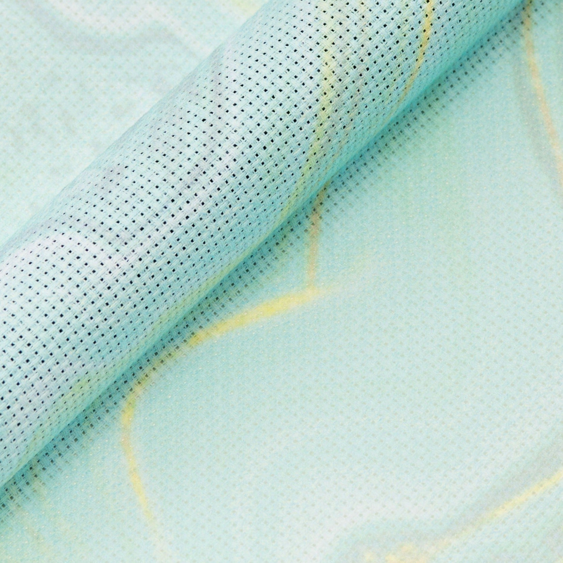 Aida Cloth - 14 count - PRINTED GEODE