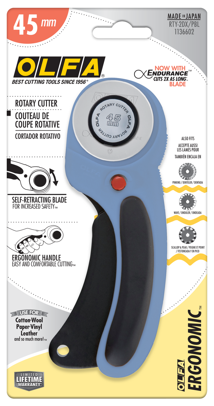 Olfa 45mm Ergonomic Rotary Cutter