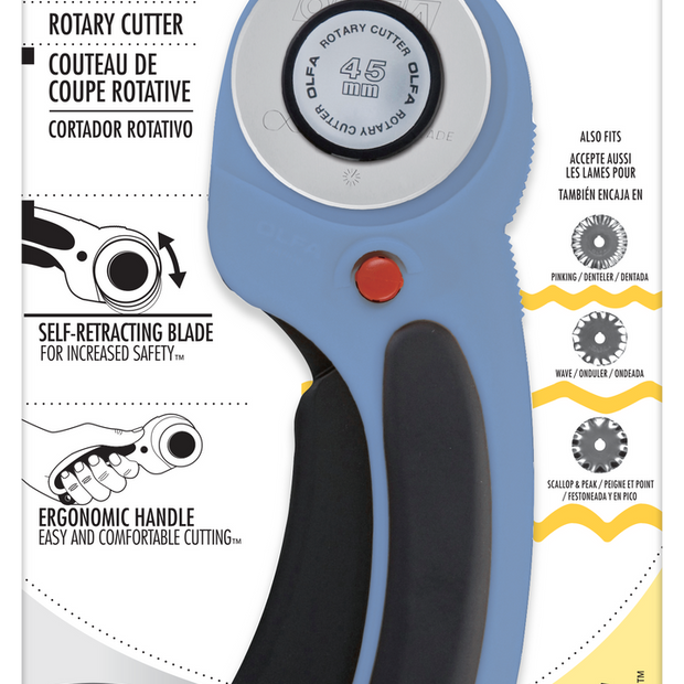 Olfa 45mm Ergonomic Rotary Cutter