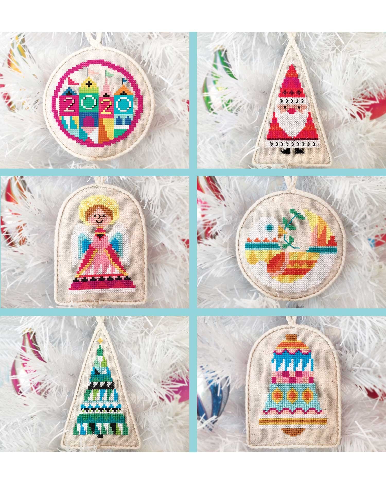 Ornament Set Cross Stitch Pattern