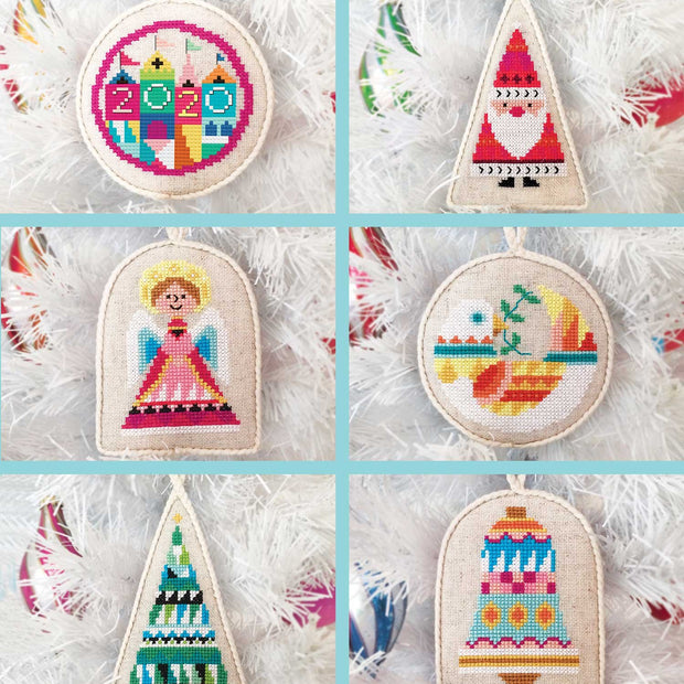 Ornament Set Cross Stitch Pattern