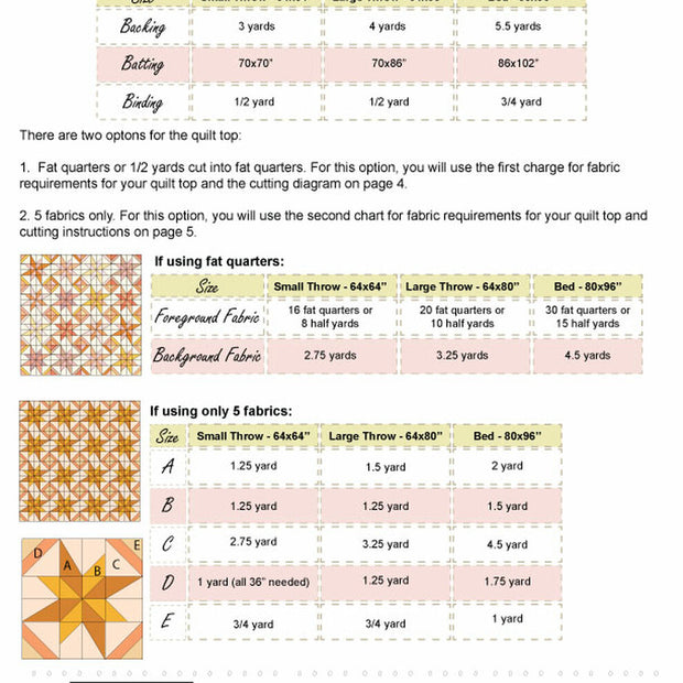 LaLa Fancy Quilt Pattern