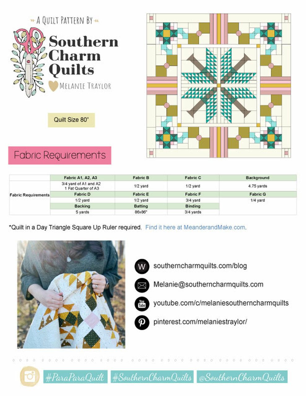 Para Para Quilt Pattern