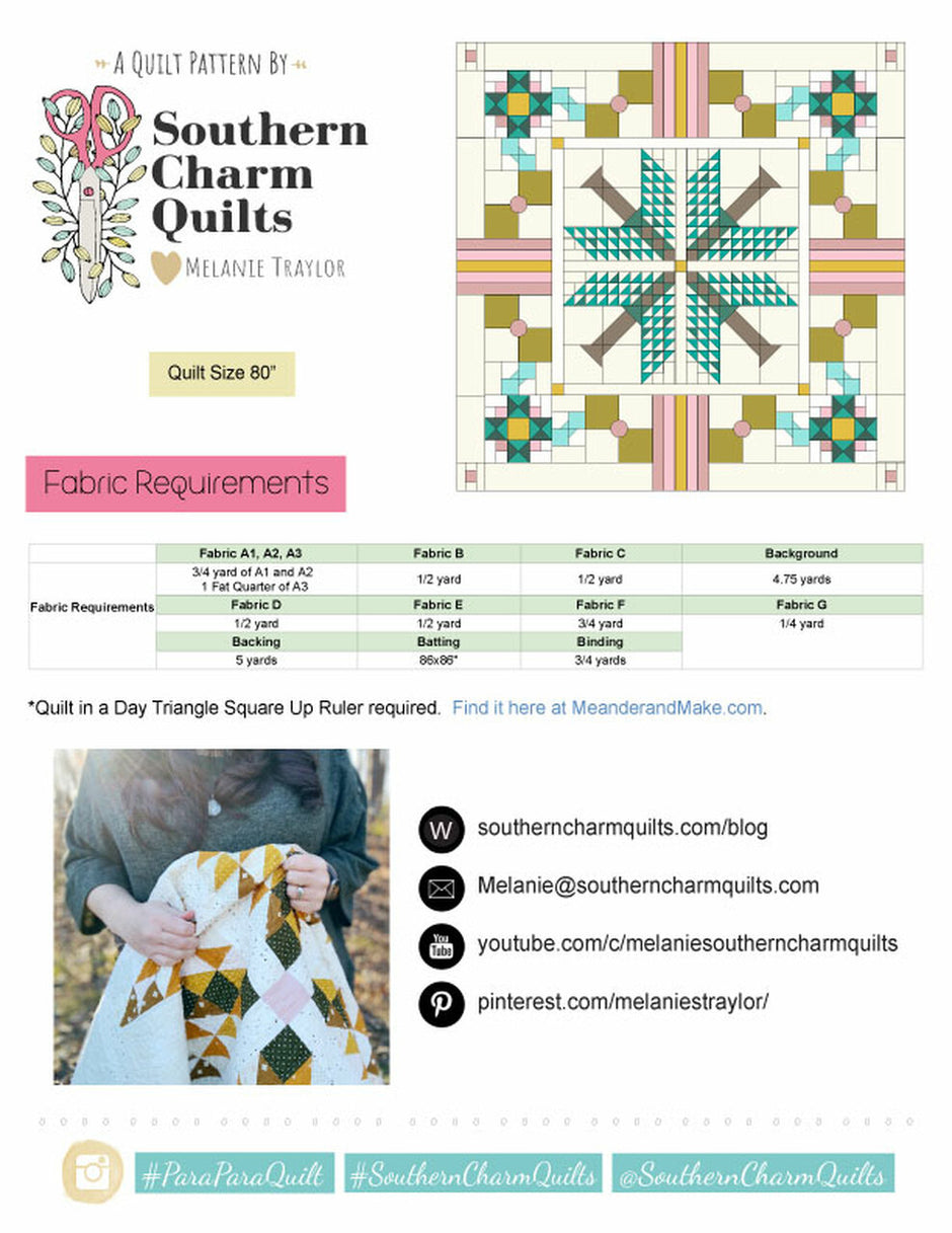 Para Para Quilt Pattern